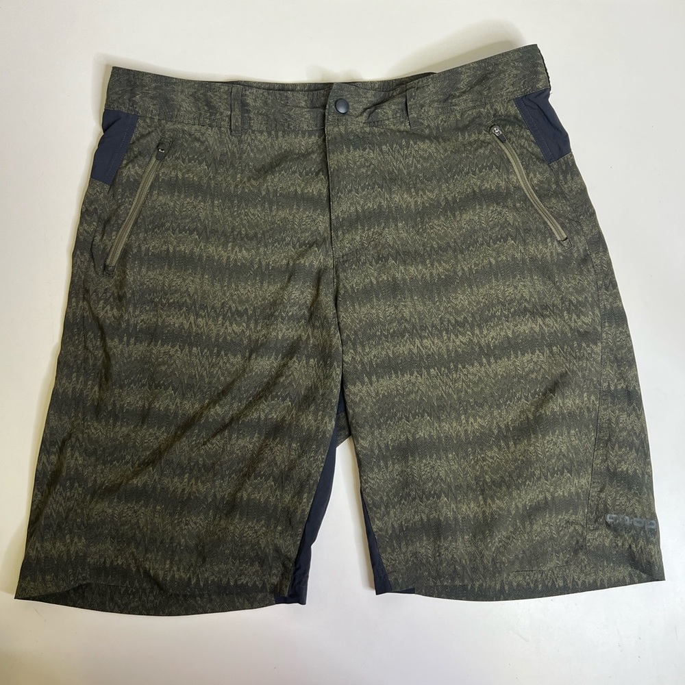 Rei Co-op Cycle Mountain Bike Green Cycling Shorts - Size Large